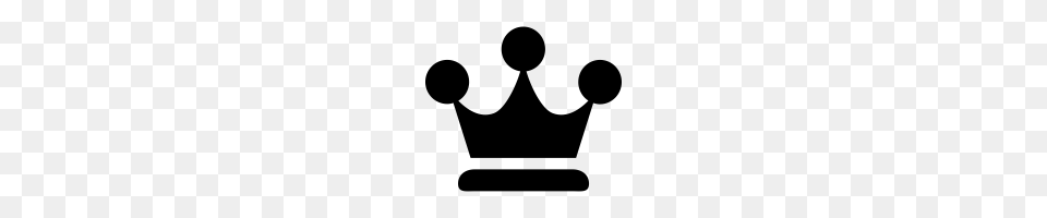 Crown Black And White Loadtve, Gray Free Png Download