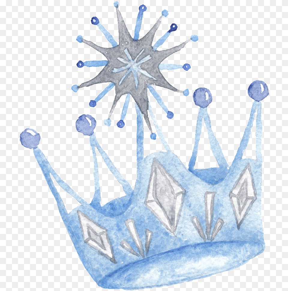 Crown Cartoon 4 Snow Crown, Accessories, Jewelry, Outdoors, Baby Free Png