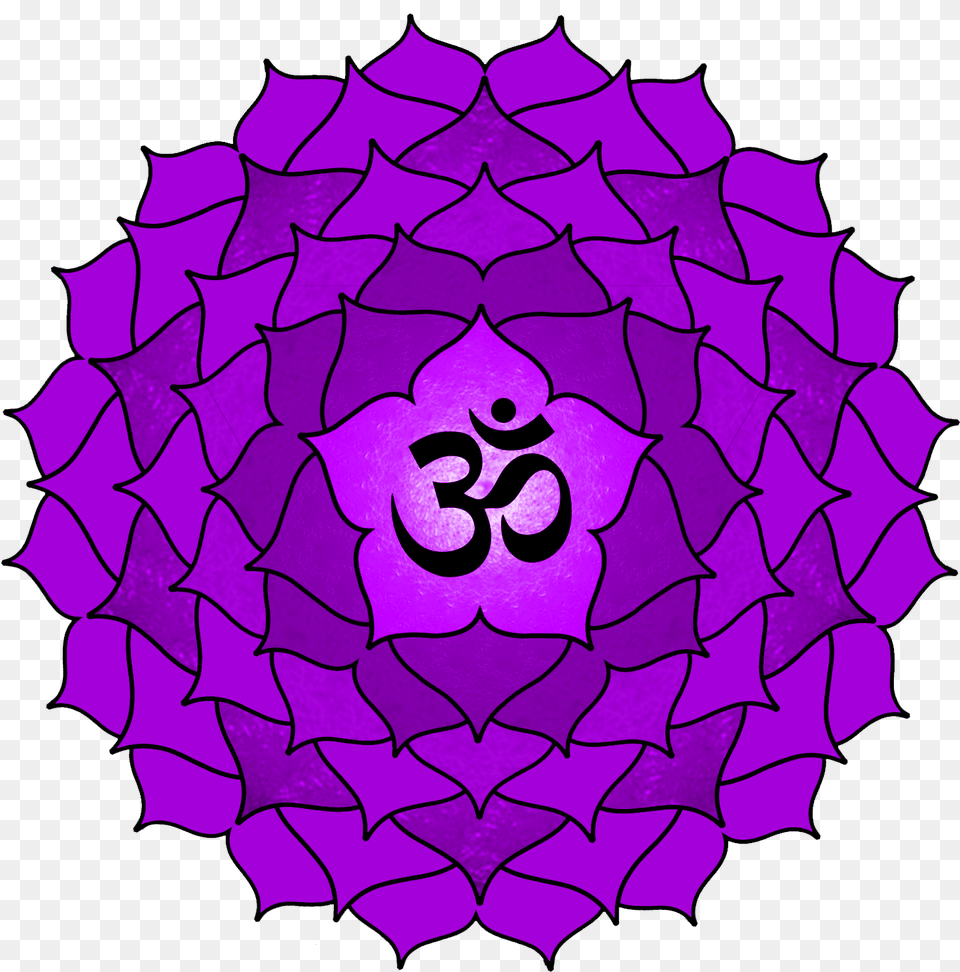 Crown Chakra Oz Orgonite Om Symbol, Pattern, Purple, Sphere, Art Free Png