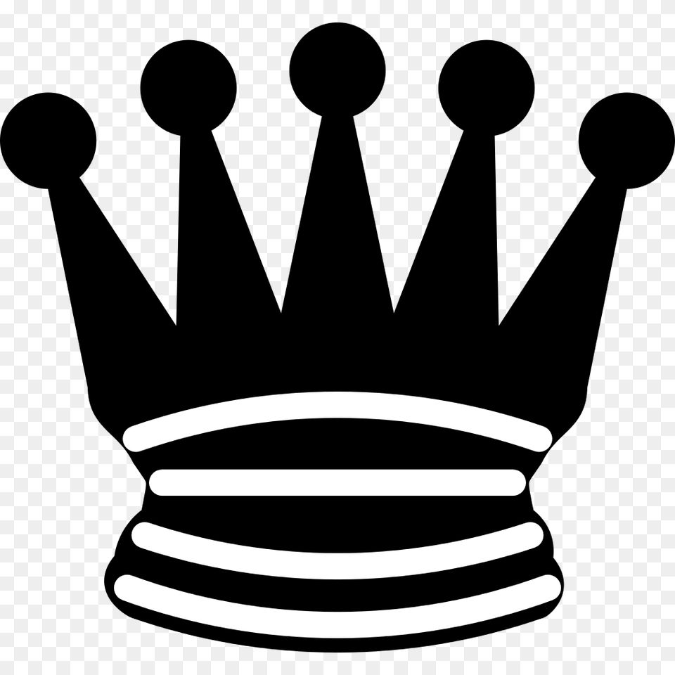 Crown Clip Art Images Black, Cutlery, Fork, Logo, Light Png