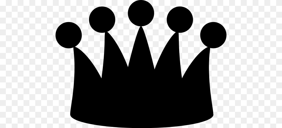 Crown Clip Art Silhouette, Gray Png Image