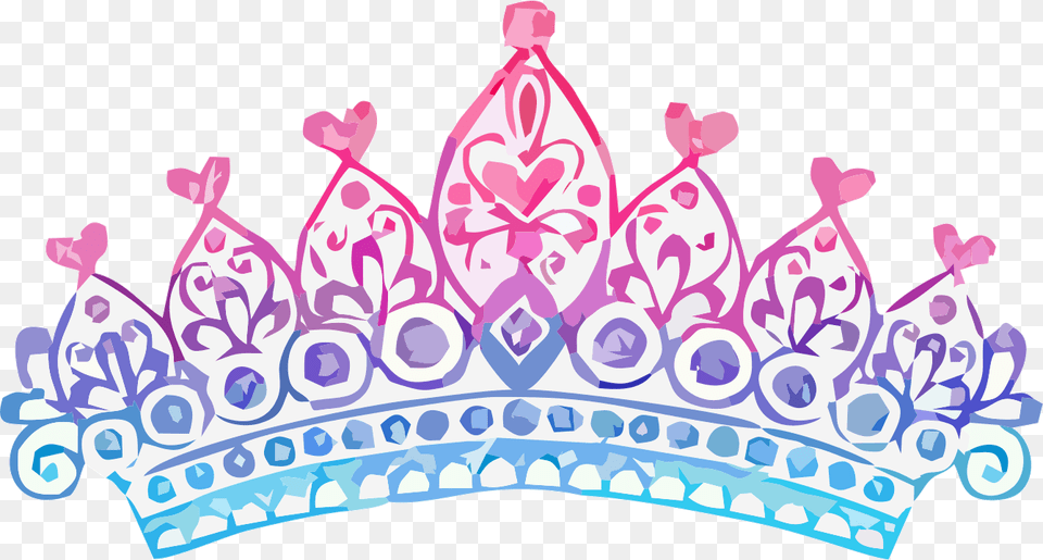 Crown Clip Design Hair Princess Crown Cartoon, Accessories, Jewelry, Tiara, Person Free Png