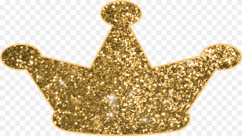 Crown Clipart Glittery Transparent Free For Clipart Gold Princess Crown, Accessories, Chandelier, Lamp, Jewelry Png Image