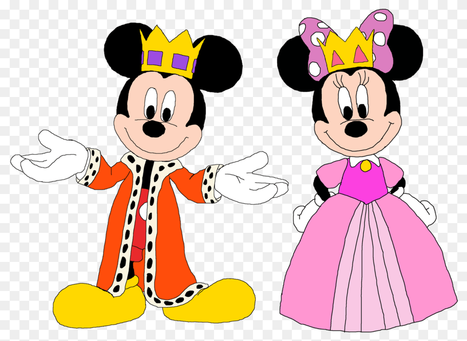 Crown Clipart Minnie, Baby, Cartoon, Person, Face Png