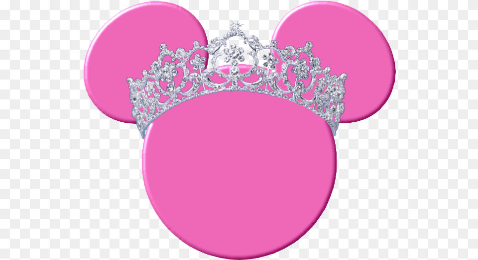 Crown Clipart Minnie Pink Minnie Mouse Head Clip Art, Accessories, Jewelry, Tiara, Chandelier Free Transparent Png