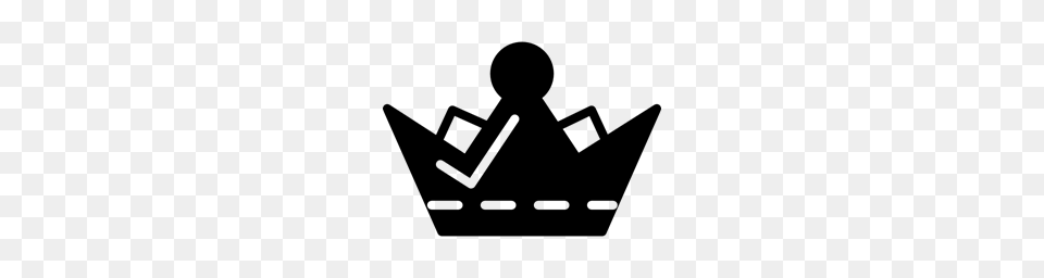 Crown Crown Variant Crowns Crown Silhouette Royal Crown Icon, Gray Free Transparent Png