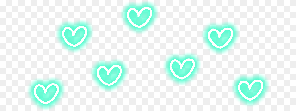 Crown Crowns Corona Heart Hearts Corazon Corazones Corona De Corazones Neon, Light Png