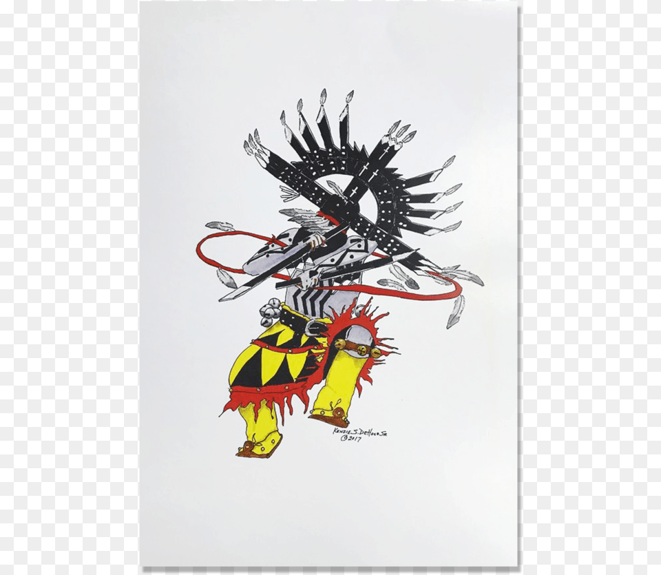 Crown Dancer Drawing, Person, Samurai, Animal, Bird Free Png