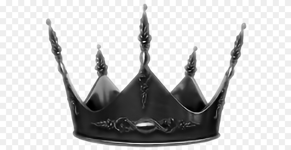 Crown Darkcrown Black Blackcrown Evil Queen Crown, Accessories, Jewelry, Chess, Game Png