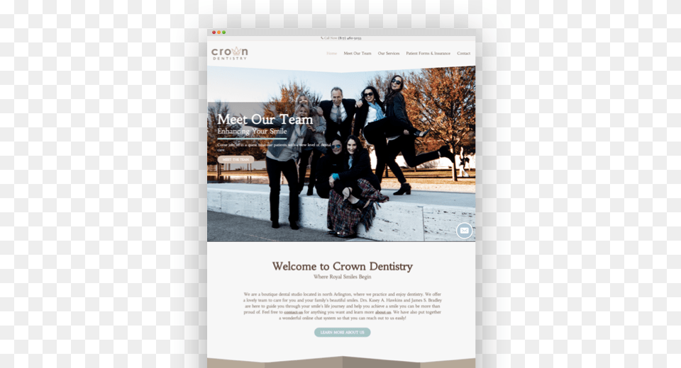 Crown Dentistry Website Website, Advertisement, Poster, Adult, Person Free Transparent Png