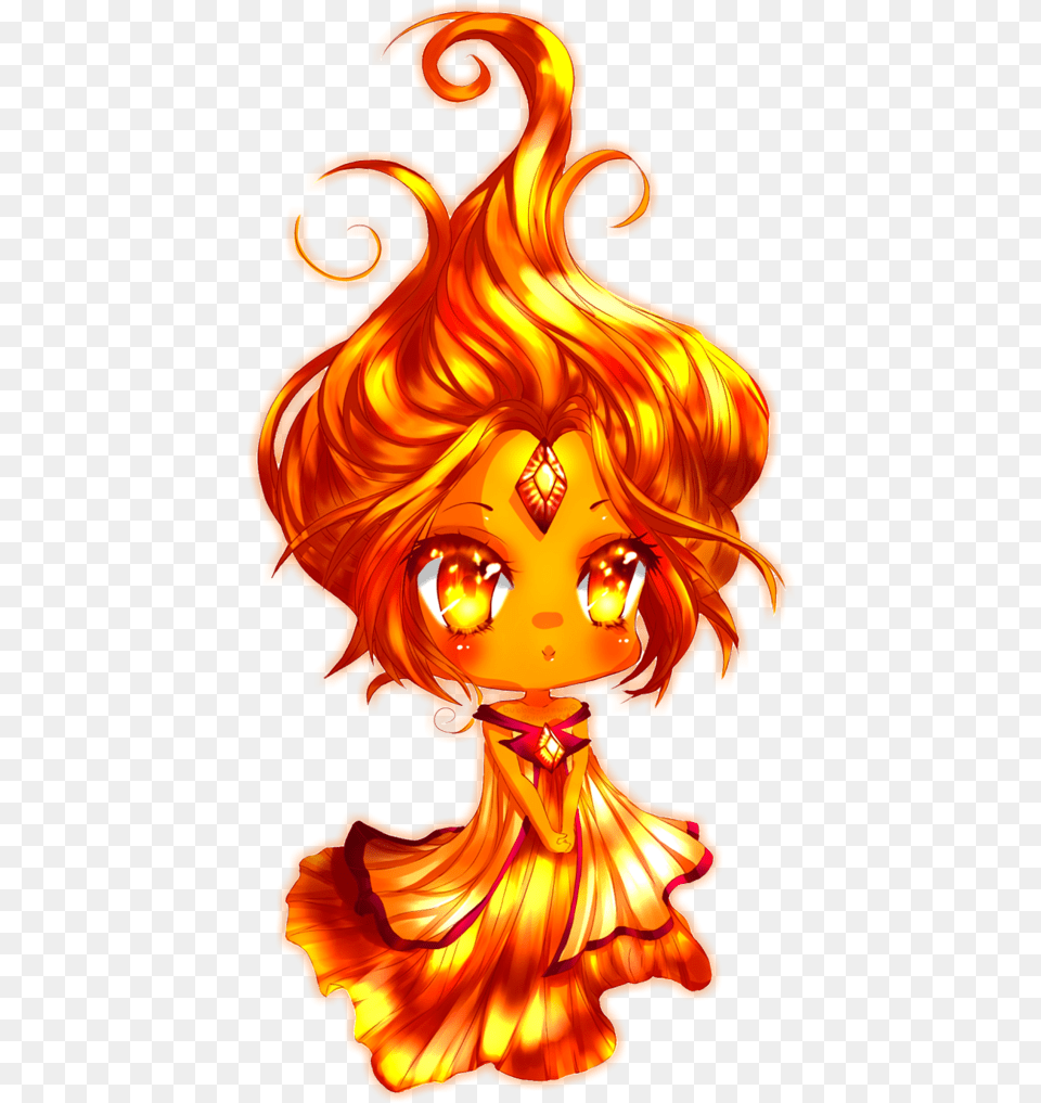 Crown Drawing Fire Fire As Human Anime, Person, Face, Head Free Png Download