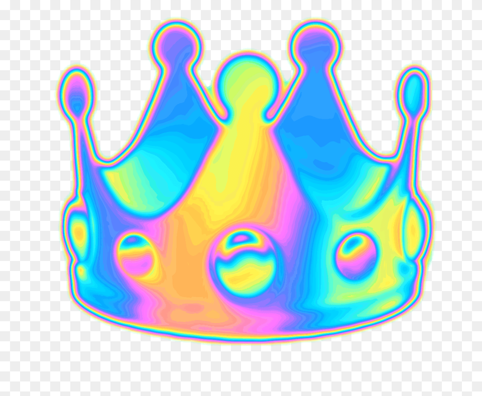 Crown Emoji Holographic Freetoedit, Accessories, Jewelry, Lighting Png