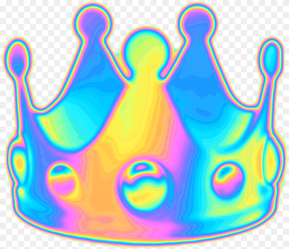 Crown Emoji Holographic Freetoedit Crown Emoji, Lighting, Accessories, Purple Free Png Download