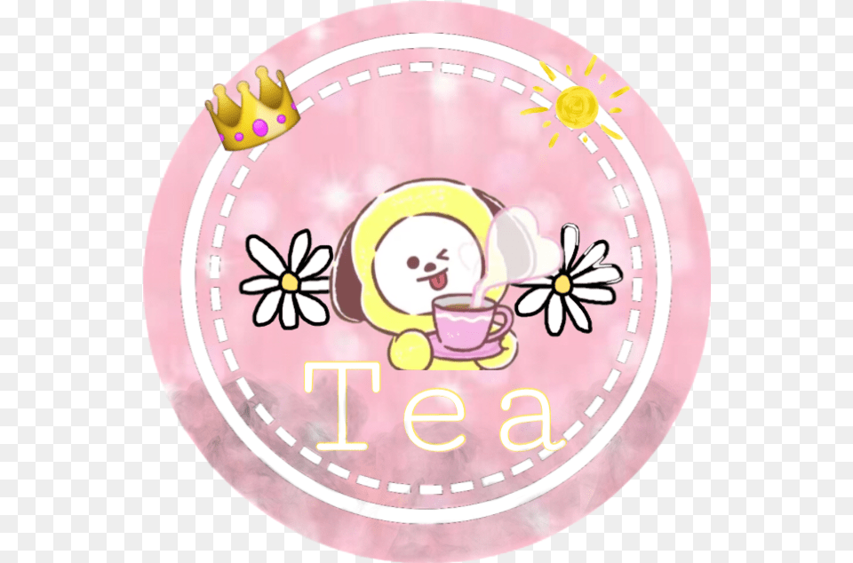 Crown Emoji Pink White Yellow Crown Emoji Sun Daisy Drawing, Beverage, Coffee, Coffee Cup, Face Free Png