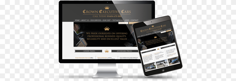 Crown Executive Cars Launch New Website Crown Executive Cars Web, File, Webpage, Person, Screen Free Png Download