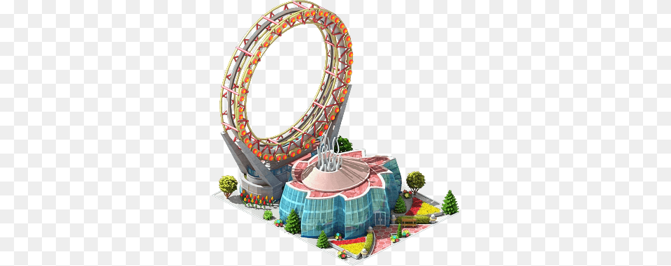 Crown Ferris Wheel Amusement Park Megapolis, Amusement Park, Fun, Roller Coaster Png