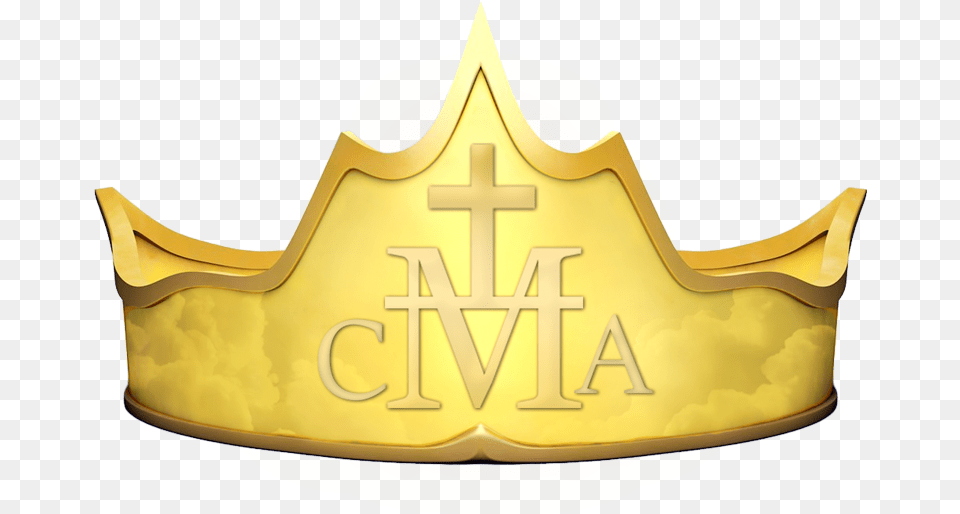 Crown For Mary, Gold, Accessories, Hat, Clothing Png Image