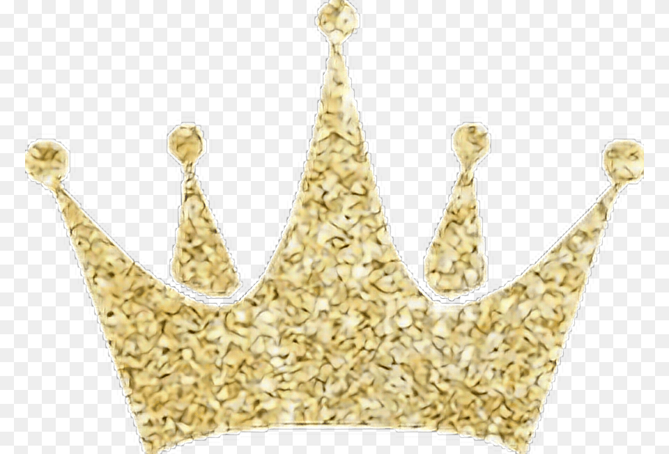 Crown Glitter Clipart Freeuse Library Crown Clip Gold Glitter Crown, Accessories, Jewelry, Plant Png Image