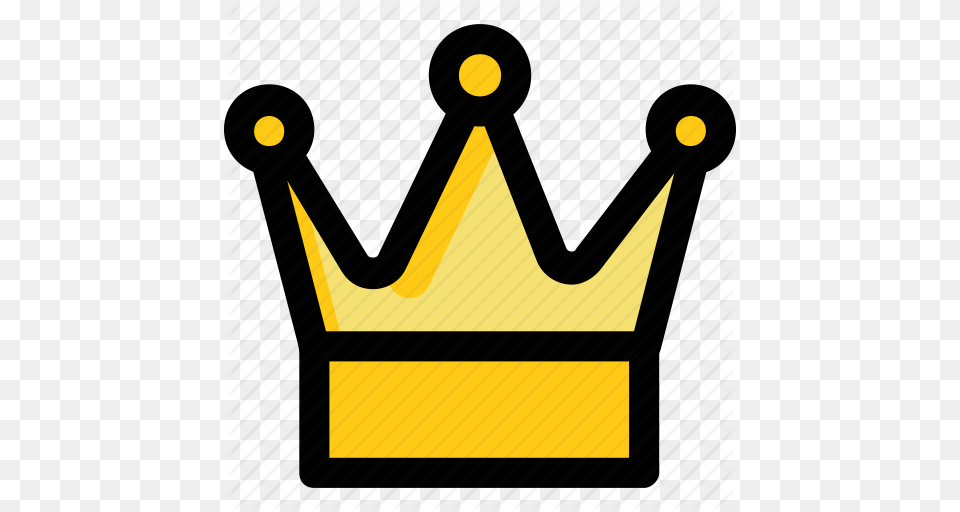 Crown Gold Crown Headgear Nobility Royal Crown Icon, Accessories, Jewelry Free Png Download
