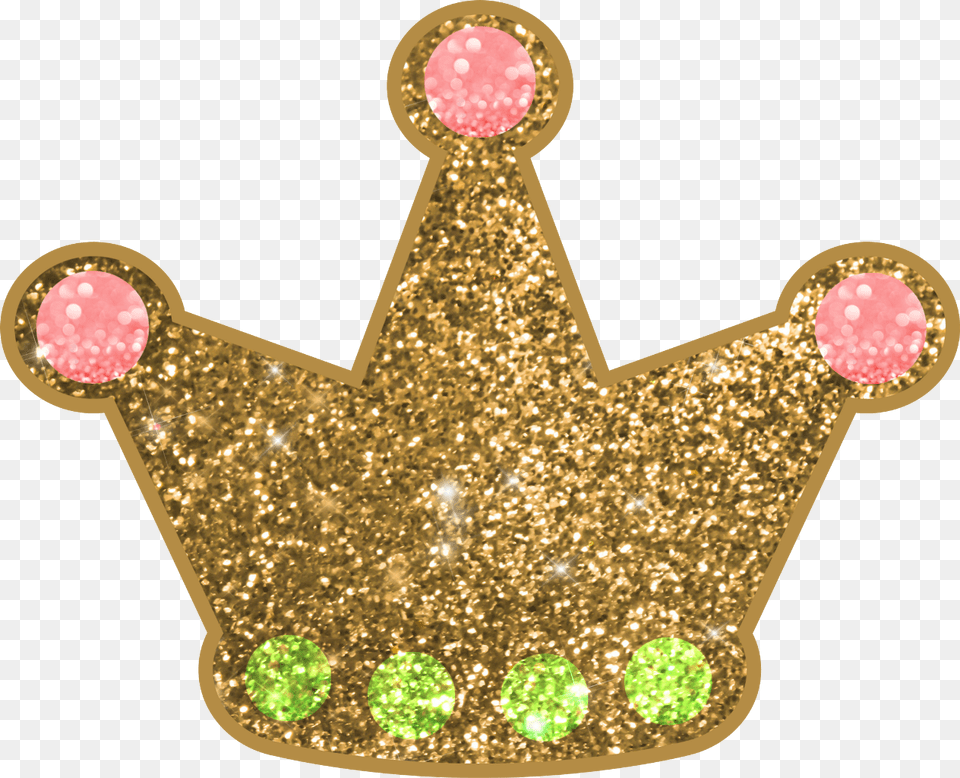 Crown Gold Glitter Glamour Sparkle Shiny Sticker Freeto Stickers Glitter Gold Crown, Accessories, Jewelry, Cross, Symbol Png