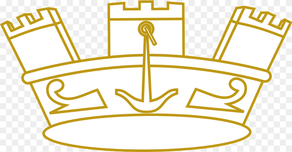 Crown Gold Golden Crown Outline, Accessories, Jewelry Png