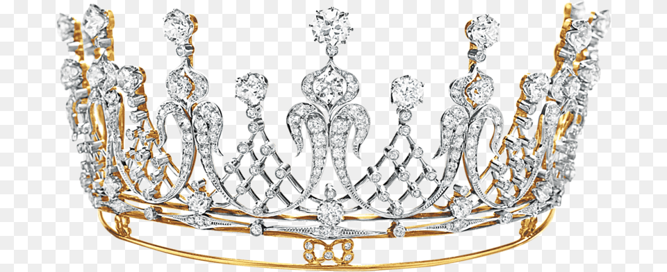 Crown Gold Platinum Silver Royal Queen Princess Elizabeth Taylor Tiara, Accessories, Jewelry, Festival, Hanukkah Menorah Free Png