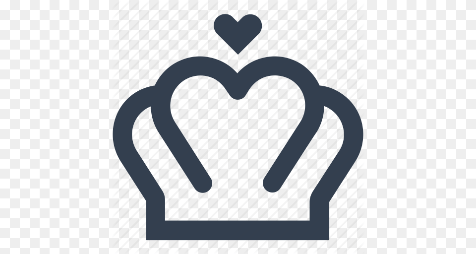 Crown Headwear Heart King Love Prince Royal Icon, Accessories, Jewelry Free Png Download