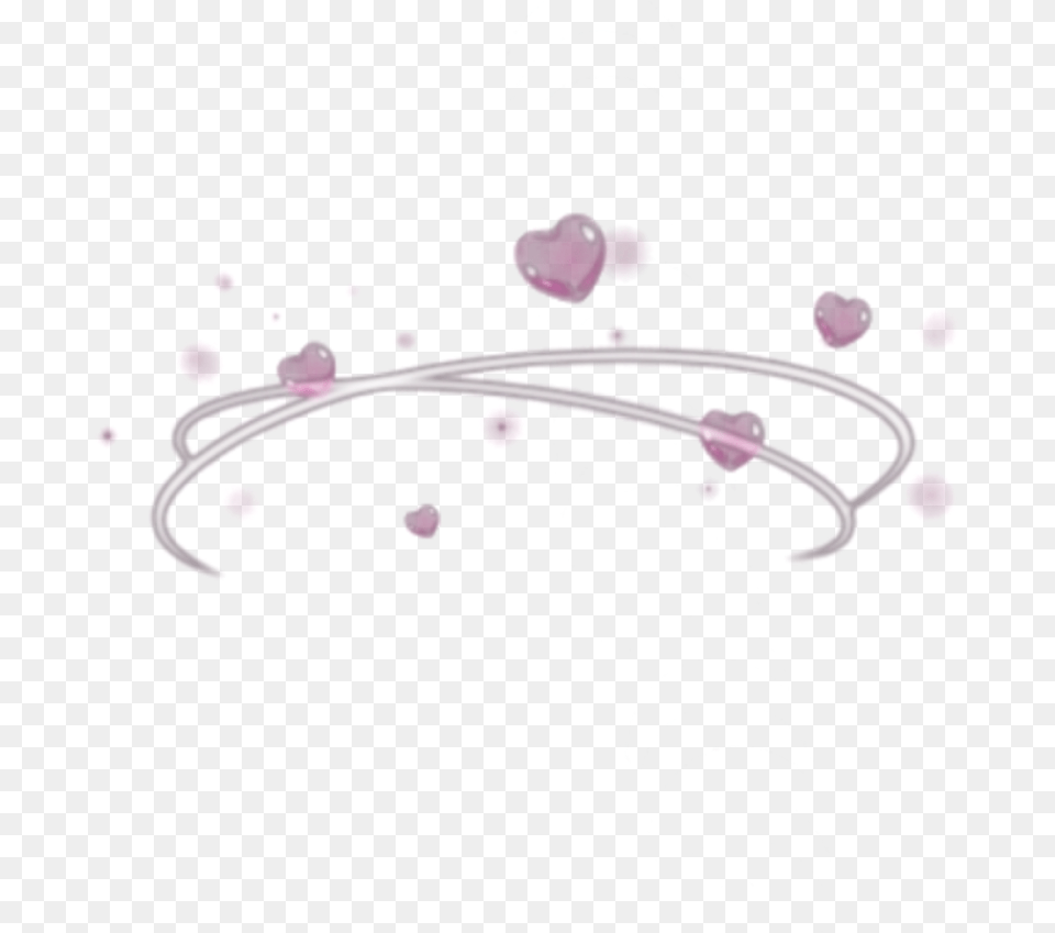 Crown Heart Download Heart Overlays For Edits, Accessories, Purple, Jewelry Png Image