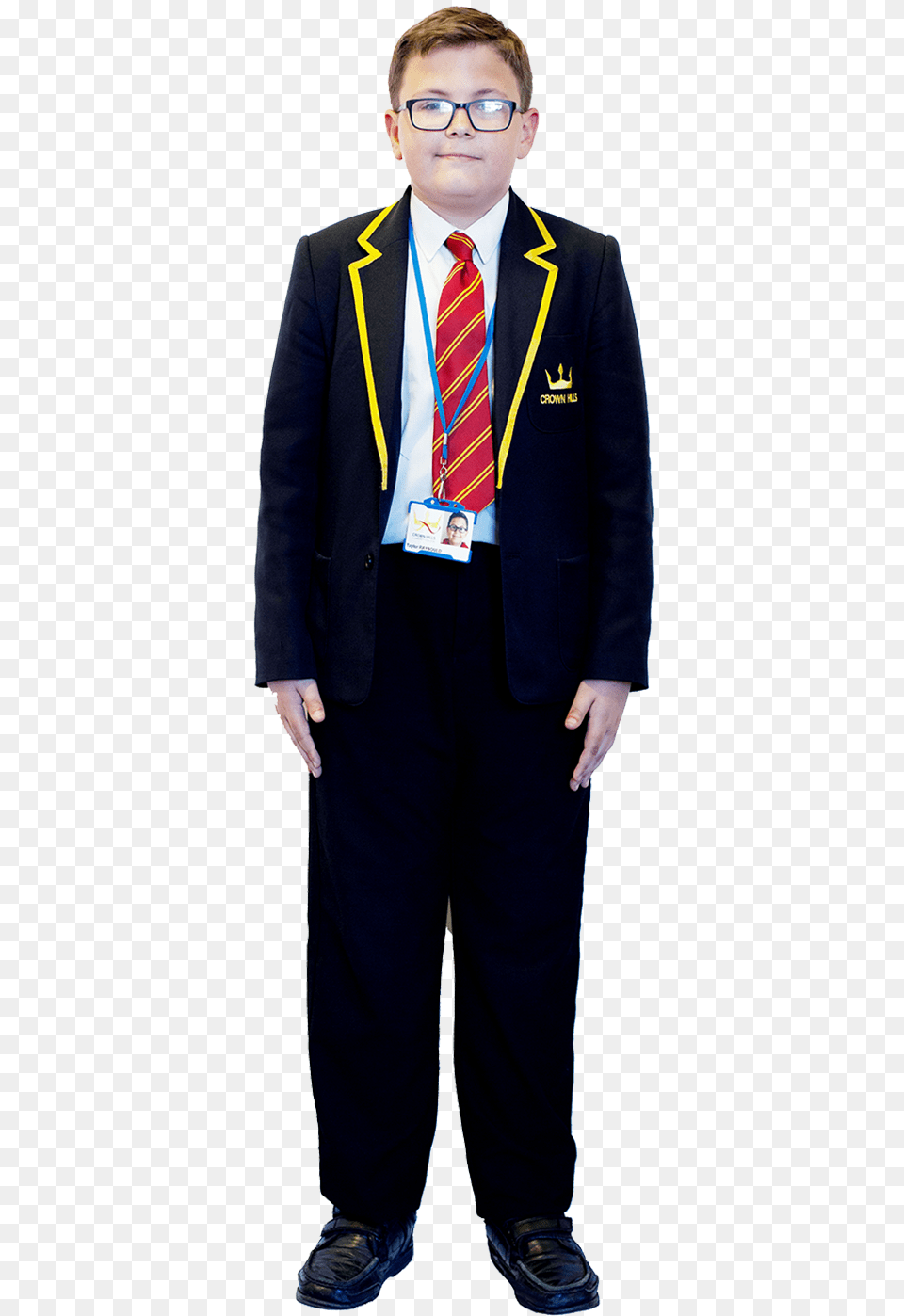 Crown Hills Community College Uniform, Accessories, Suit, Necktie, Jacket Png