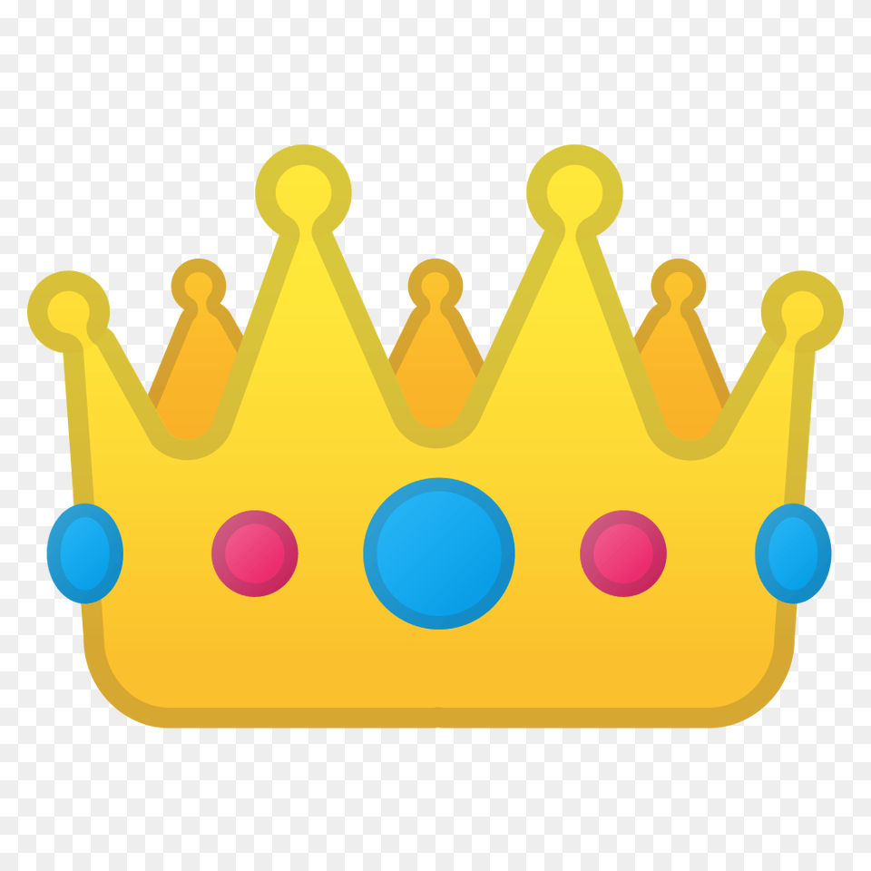 Crown Icon Noto Emoji Clothing Objects Iconset Google, Accessories, Jewelry, Chess, Game Free Transparent Png