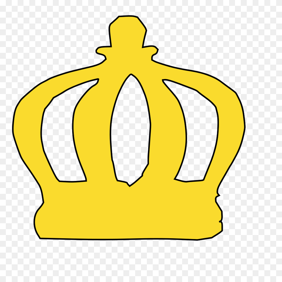 Crown King Queen Golden Gold Kings Cartoon Crown Clipart, Accessories, Jewelry Free Png Download