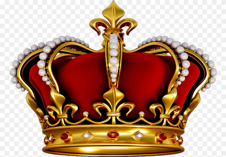 Crown King Queen Kingcrown Gold And Blue Crown, Accessories, Jewelry, Necklace Free Transparent Png