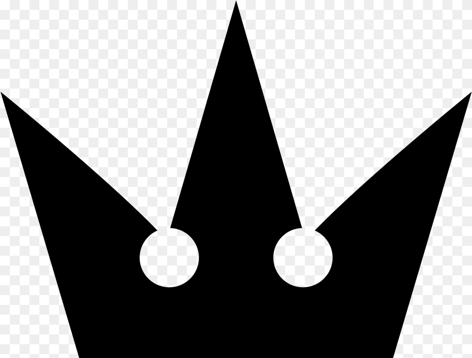 Crown Kingdom Hearts Crown, Gray Free Png Download