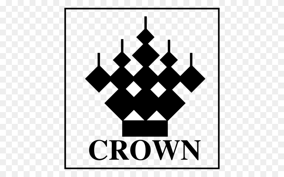 Crown Logo Transparent Vector, Triangle, Symbol Png Image