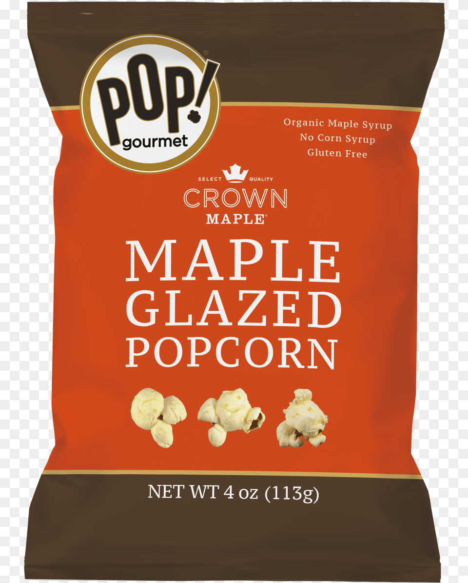Crown Maple Glazed Popcorn Snack, Food, Baby, Person Free Transparent Png