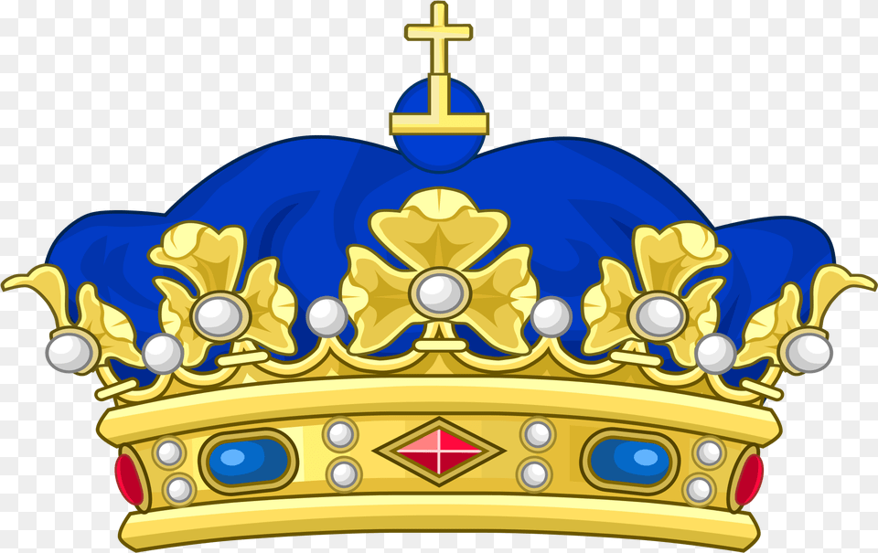 Crown Of A Napoleonic Prince Souverain Prince Crown, Accessories, Jewelry, Bulldozer, Machine Png Image