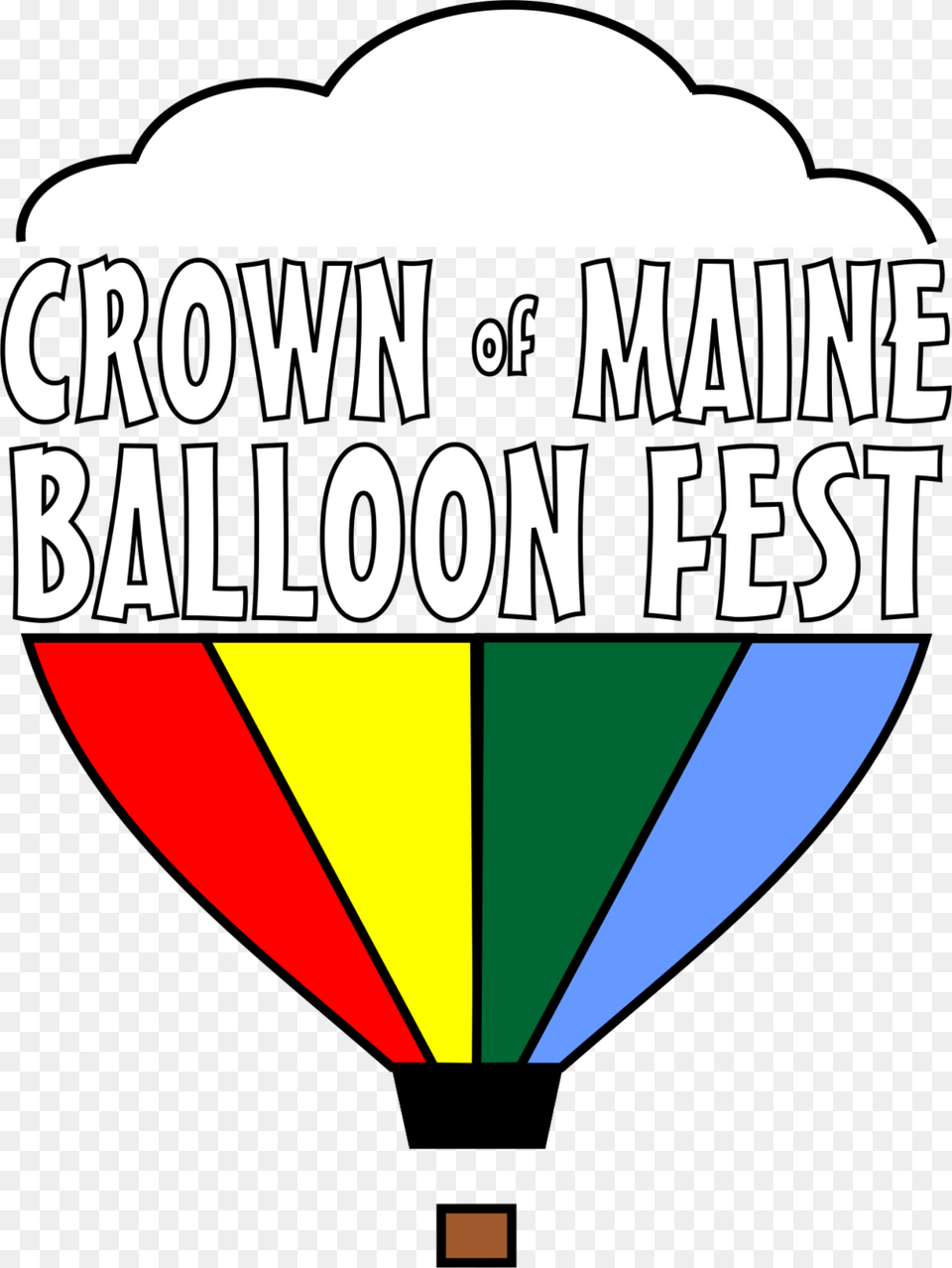 Crown Of Maine Balloon Fest Clipart Crown Of Maine Balloon Fest, Aircraft, Transportation, Vehicle Free Png Download
