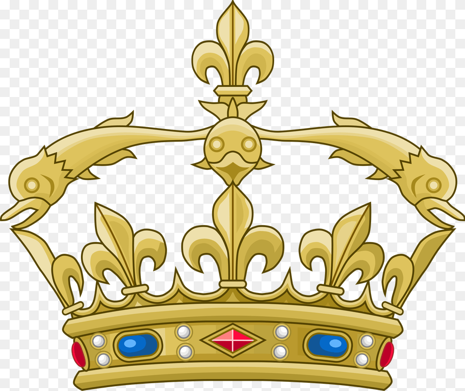 Crown Of The Dauphin Of France Diana And Charles Monogram, Accessories, Jewelry Png Image