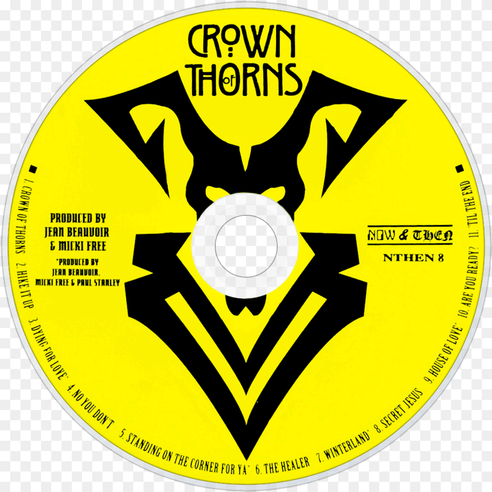 Crown Of Thorns Circle, Disk, Dvd Free Png Download