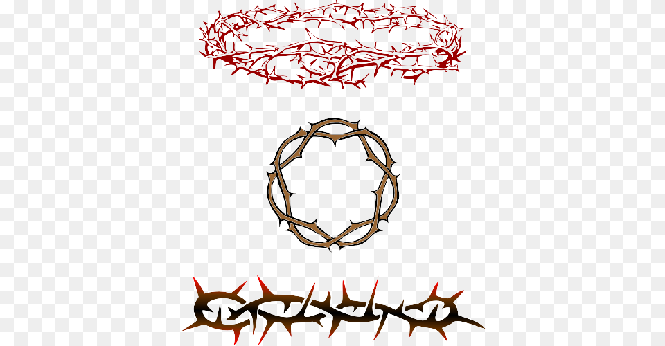 Crown Of Thorns Crown Of Jesus Tattoo, Barbed Wire, Wire Png