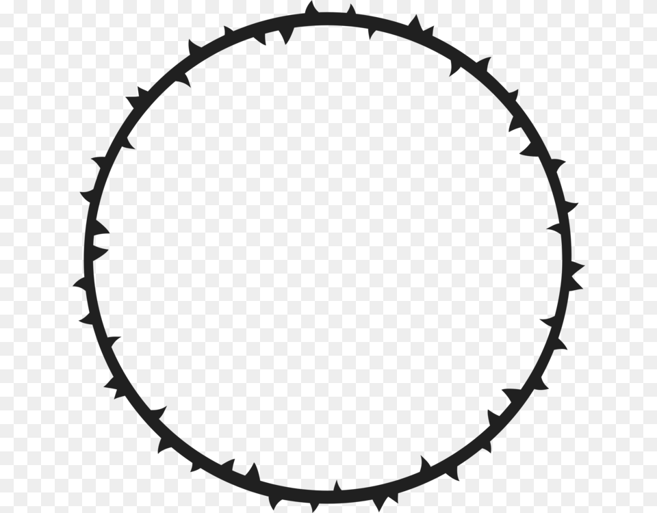Crown Of Thorns Thorns Spines And Prickles Gender Symbol, Oval Png Image