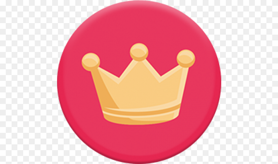 Crown Pink Accesoriu De Telefon Original Popsockets Crown Musicl Ly Popsocket, Accessories, Jewelry Free Png Download