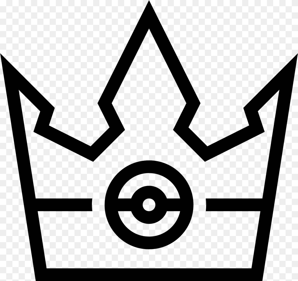 Crown Pokemon Icon Icon, Gray Png Image