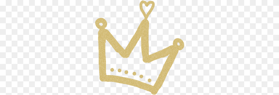 Crown Queen Gold Goldcrown Yellow King Heart, Accessories, Jewelry Free Png Download
