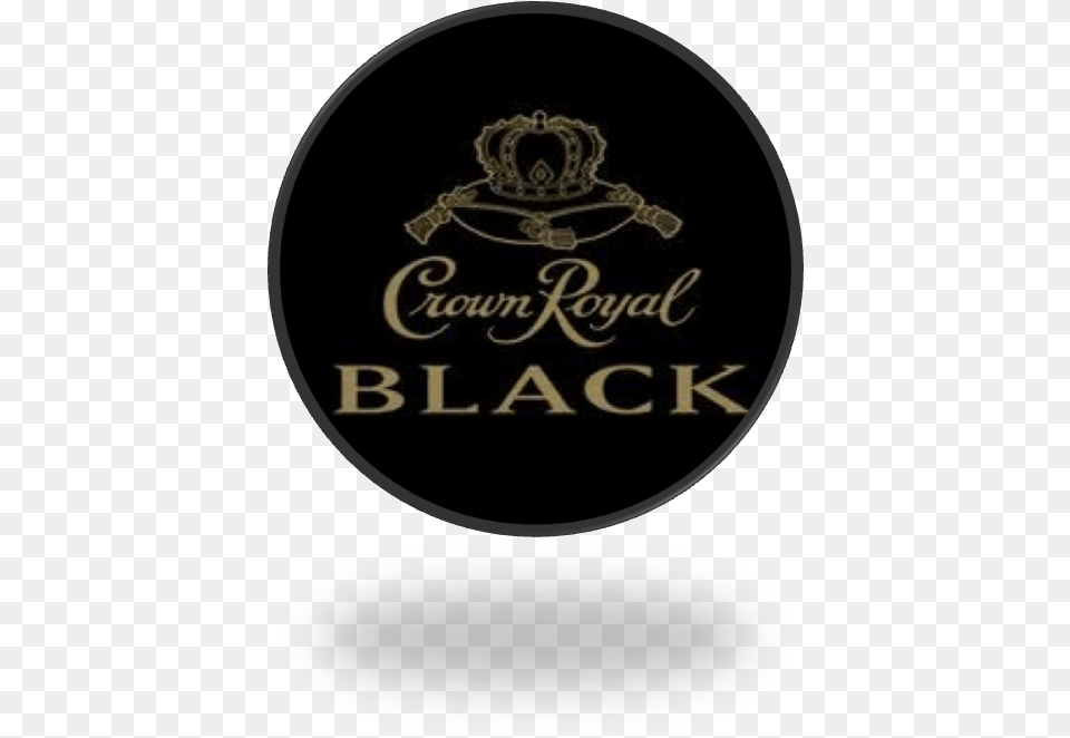 Crown Royal Black, Logo, Emblem, Symbol, Disk Free Png