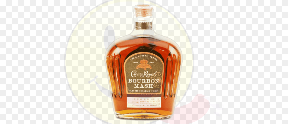 Crown Royal Bourbon Mash Blend Blended Whiskey, Alcohol, Beverage, Liquor, Whisky Free Transparent Png