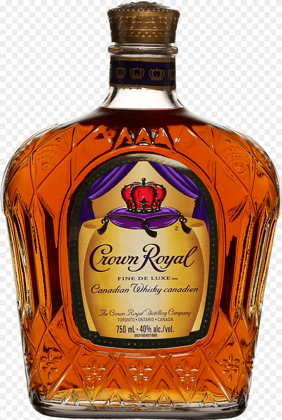 Crown Royal Crown Royal Saq, Alcohol, Liquor, Whisky, Beverage Free Png