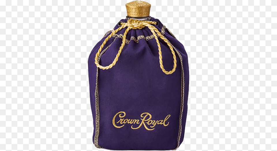 Crown Royal Crown Royal With Bag, Bottle, Blouse, Clothing Free Png