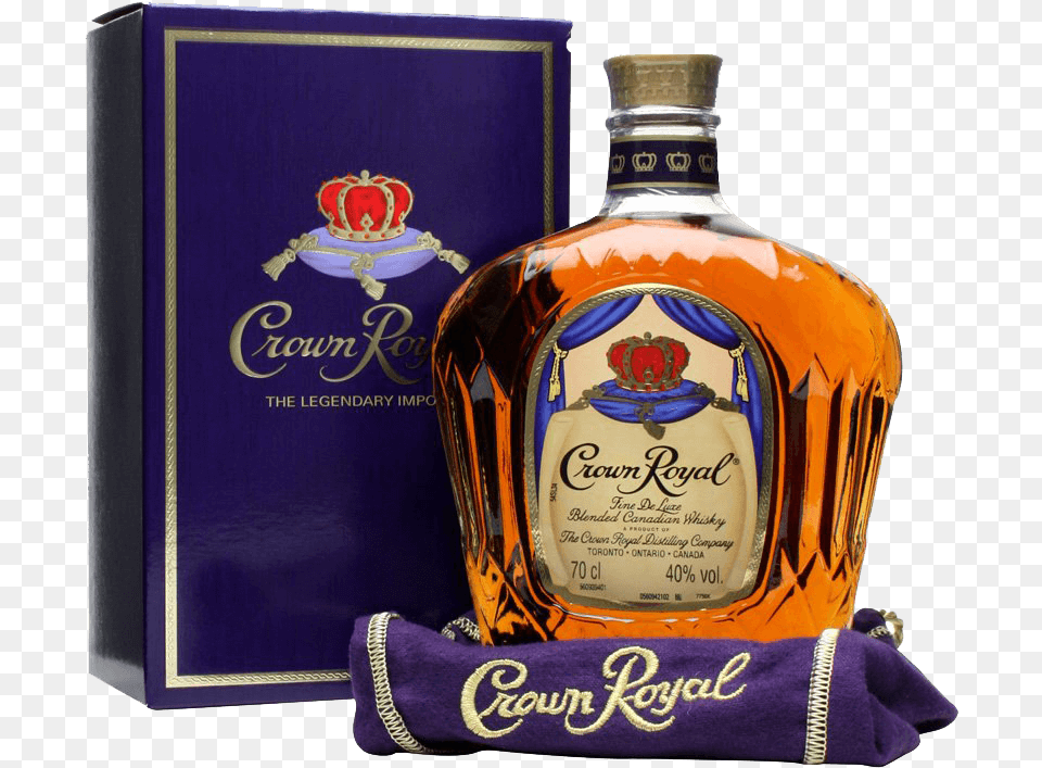 Crown Royal De Luxe Canadian Whisky 750ml Crown Royal Maple Whisky, Alcohol, Beverage, Liquor Free Png Download