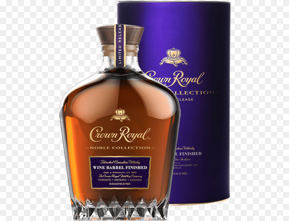 Crown Royal French Oak Cask, Alcohol, Beverage, Liquor, Whisky Png